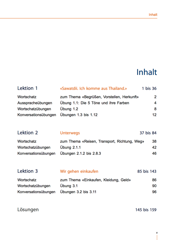 3 Lektionen zu Begrüssung, Verkehr und Einkaufen - Thai Konversation Band1