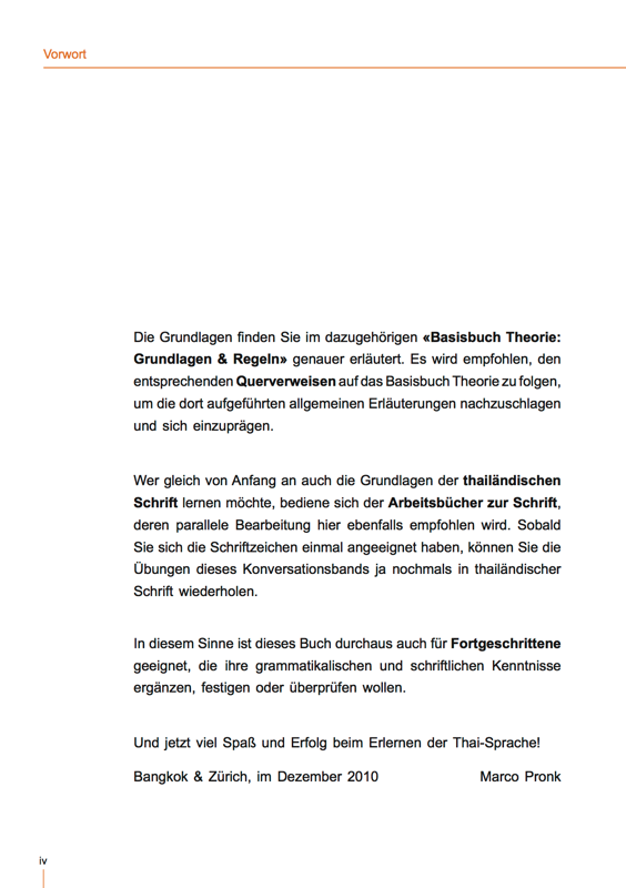Übungen für Anfänger mit Farbkodierung - Thai Konversation Band1