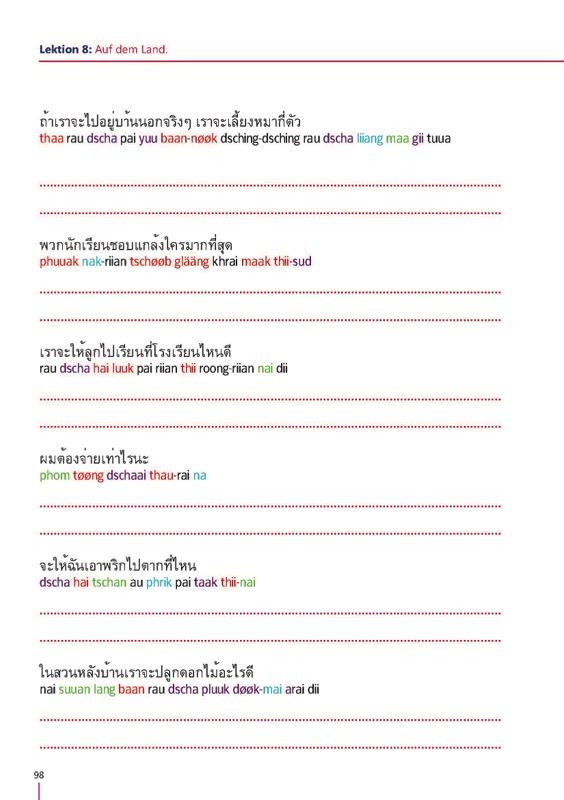 Sinnvolle Antworten finden auf Thai Fragen - Thai Konversation 3